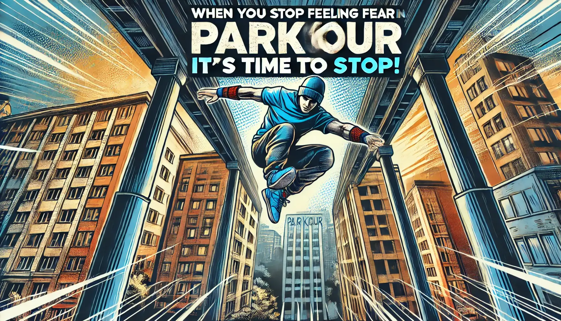 Parkour Saga III „Kiedy przestajesz odczuwać strach, to czas, by przestać!”